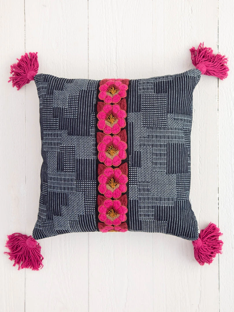 Natural Life Back To Campus Tesoro Embroidered Pillow 15 Natural Life Back To Campus Tesoro Embroidered Pillow