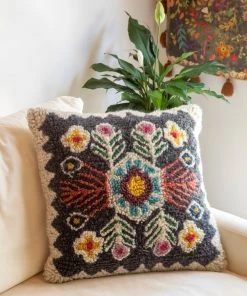 Natural Life NEW & TRENDING Shaggy Wool Pillow