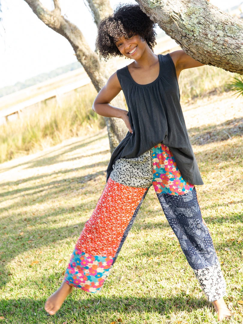 Natural Life CLOTHES Mimi Mixed Print Pant Natural Life CLOTHES Mimi Mixed Print Pant