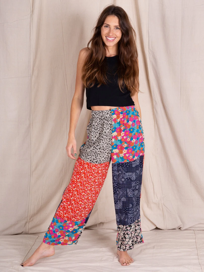 Natural Life CLOTHES Mimi Mixed Print Pant Natural Life CLOTHES Mimi Mixed Print Pant