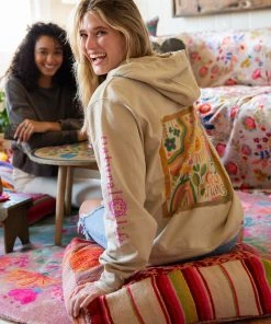 Natural Life Back To Campus Vintage Peruvian Pouf