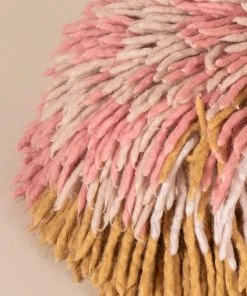 Natural Life Ziggy Shag Pouf Back To Campus