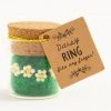 Natural Life Beaded Daisy Ring