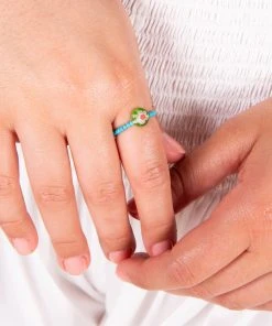 Natural Life Millefiori Bead Ring SUMMER SHOP