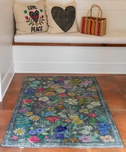 Natural Life Wildflower Chenille Rug