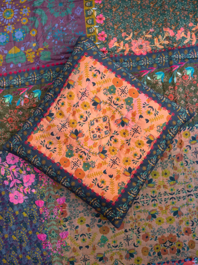 Natural Life Bungalow Euro Sham 9 Natural Life Bungalow Euro Sham