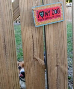 Natural Life Set Of 2 Gate Signs 8 Natural Life Set Of 2 Gate Signs