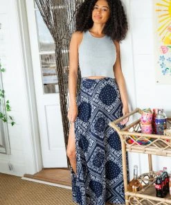 Natural Life Ginger Side Slit Maxi Skirt 21 Natural Life Ginger Side Slit Maxi Skirt