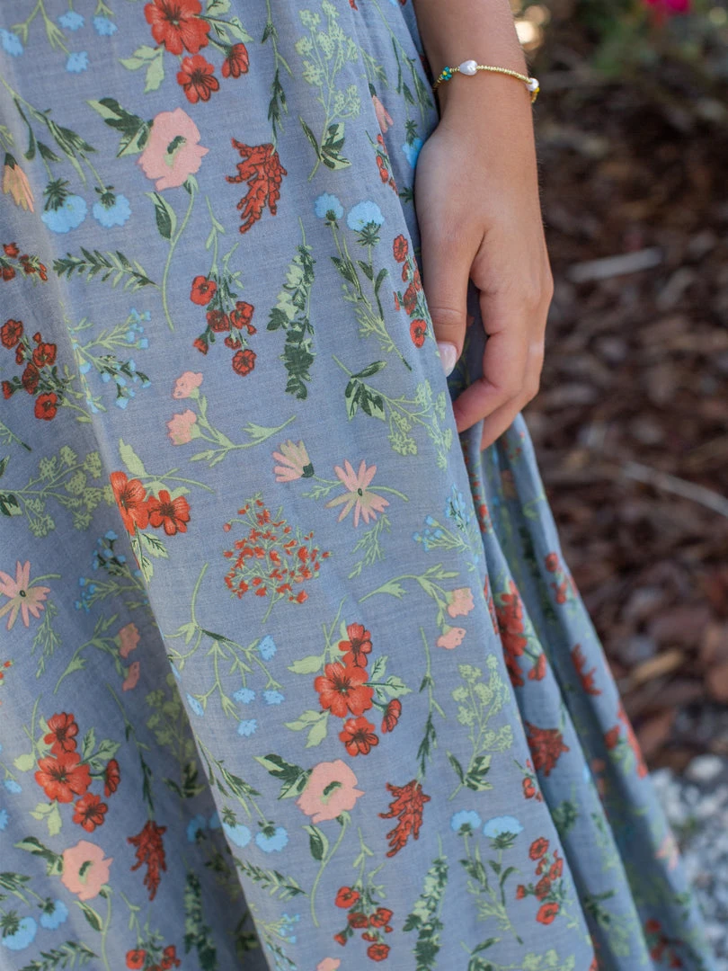 Natural Life Ginger Side Slit Maxi Skirt 6 Natural Life Ginger Side Slit Maxi Skirt