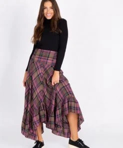 Natural Life Feelin' Alive Midi Skirt Back In Stock