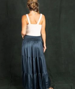 Natural Life NEW & TRENDING Satin Hanna Maxi Skirt 18 Natural Life NEW & TRENDING Satin Hanna Maxi Skirt