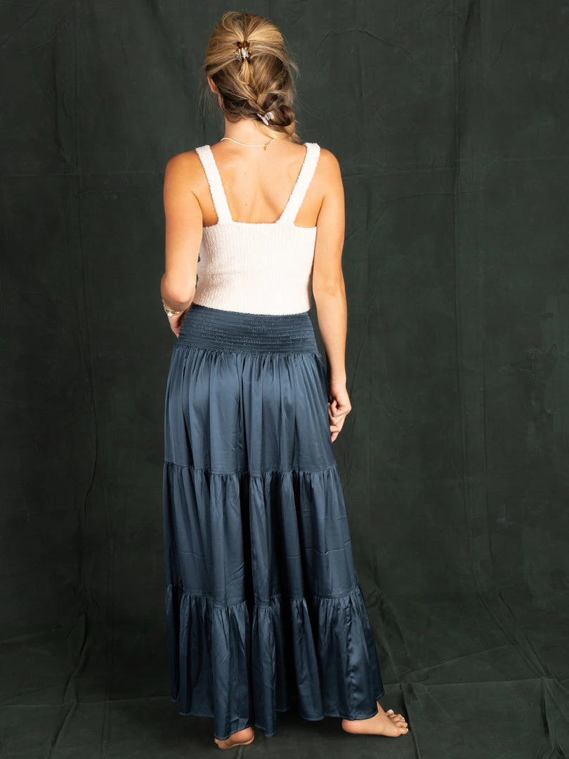 Natural Life NEW & TRENDING Satin Hanna Maxi Skirt 8 Natural Life NEW & TRENDING Satin Hanna Maxi Skirt