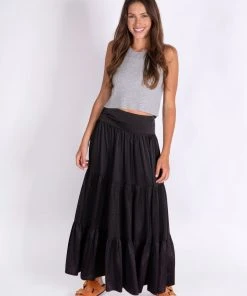 Natural Life NEW & TRENDING Satin Hanna Maxi Skirt 20 Natural Life NEW & TRENDING Satin Hanna Maxi Skirt