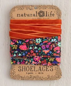 Natural Life Set Of 2 Shoelaces NEW & TRENDING 16 Natural Life Set Of 2 Shoelaces NEW & TRENDING