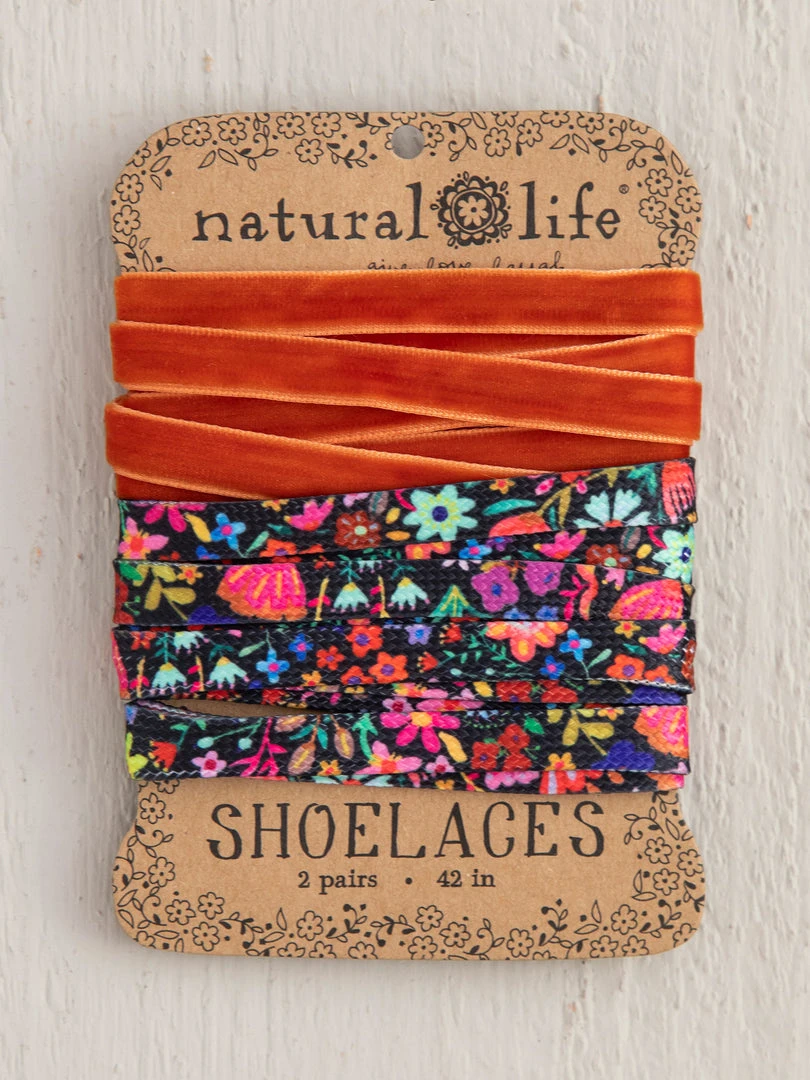 Natural Life Set Of 2 Shoelaces NEW & TRENDING 6 Natural Life Set Of 2 Shoelaces NEW & TRENDING