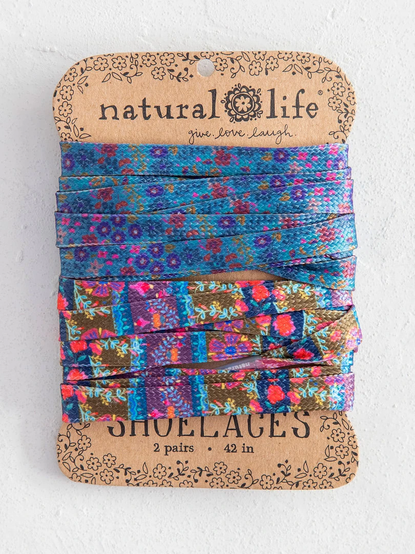 Natural Life Set Of 2 Shoelaces NEW & TRENDING 12 Natural Life Set Of 2 Shoelaces NEW & TRENDING