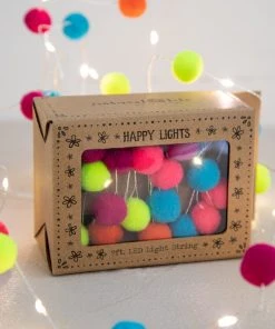 Natural Life Pompom Fairy Lights Back To Campus 7 Natural Life Pompom Fairy Lights Back To Campus