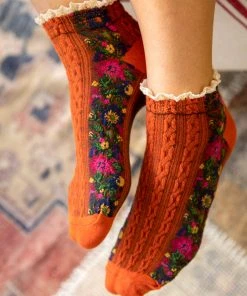 Natural Life Floral Ankle Sock Set Back To Campus