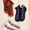 Natural Life Floral Ankle Sock Set Back To Campus