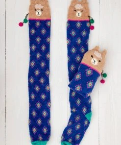 Natural Life Over-the-Knee Cozy Socks