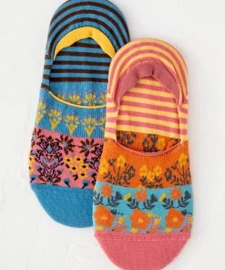 Natural Life Back To Campus No Show Sock Set