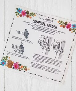 Natural Life Beach & Outdoors Squirrel Picnic Table Feeder