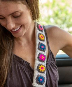 Natural Life Crochet Seatbelt Cover