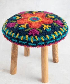 Natural Life Hooked Foot Stool Back To Campus 9 Natural Life Hooked Foot Stool Back To Campus