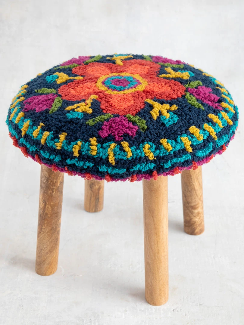 Natural Life Hooked Foot Stool Back To Campus 6 Natural Life Hooked Foot Stool Back To Campus