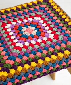 Natural Life Crochet Side Table Stool Back To Campus