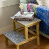 Natural Life Step Stool Table 2 Natural Life Step Stool Table