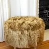Natural Life Faux Fur Stool Back To Campus