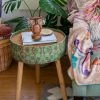 Natural Life Fabric Wrapped Side Table NEW & TRENDING