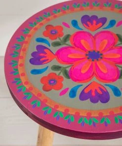 Natural Life NEW & TRENDING Stool Side Table