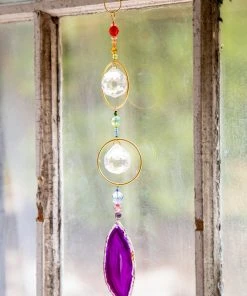 Natural Life Beach & Outdoors Agate Sun Catcher 9 Natural Life Beach & Outdoors Agate Sun Catcher