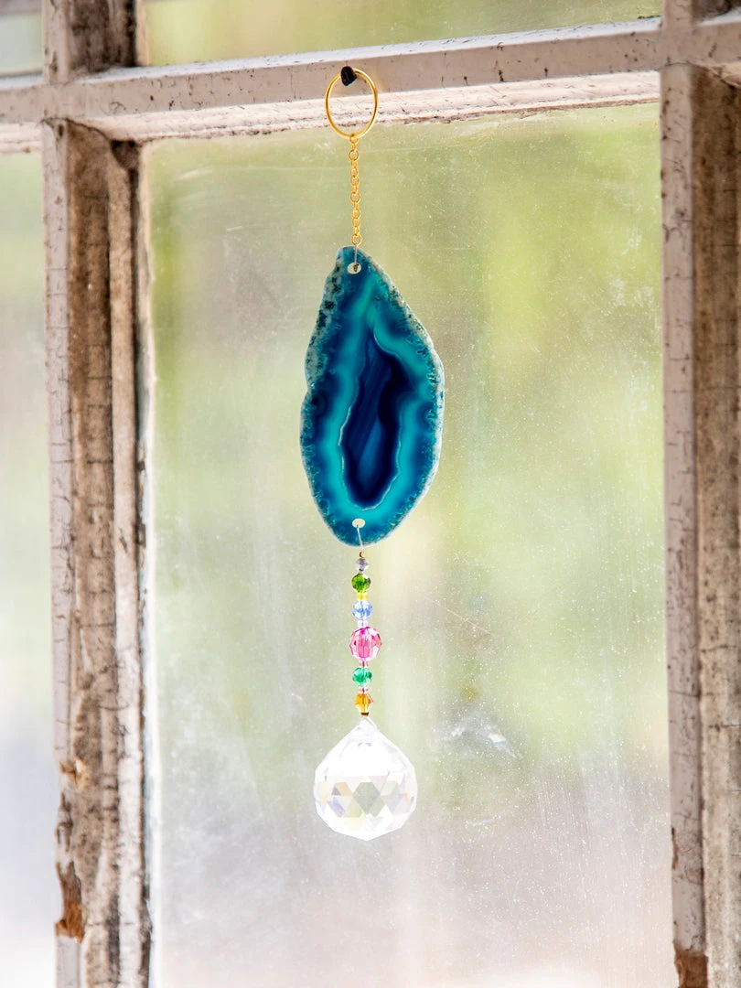 Natural Life Beach & Outdoors Agate Sun Catcher 6 Natural Life Beach & Outdoors Agate Sun Catcher