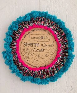 Natural Life Velvet Steering Wheel Cover CAR 15 Natural Life Velvet Steering Wheel Cover CAR