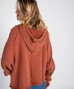 Natural Life CLOTHES Zip Up Weekend Hoodie