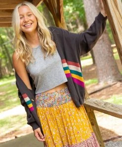 Natural Life Live Happy Cardigan