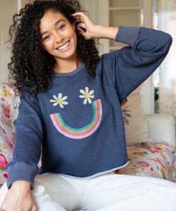 Natural Life Cropped Sweatshirt NEW & TRENDING