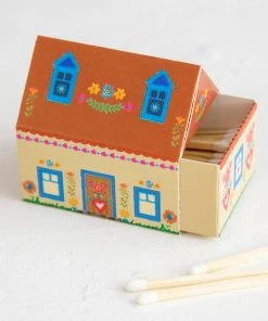 Natural Life HOME & LIVING Set Of 2 Cottage Matchboxes 6 Natural Life HOME & LIVING Set Of 2 Cottage Matchboxes