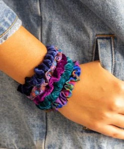 Natural Life Print And Velvet Scrunchies 14 Natural Life Print And Velvet Scrunchies