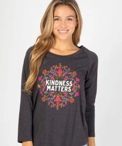 Natural Life Long Sleeve Boho Tee