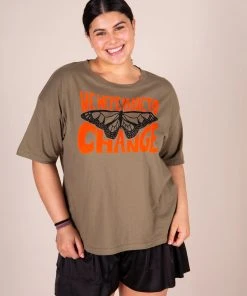 Natural Life SUMMER SHOP Remi Distressed Tee