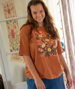 Natural Life SUMMER SHOP Remi Distressed Tee