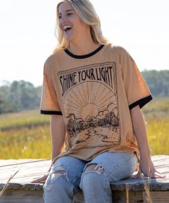 Natural Life Ringer Tee