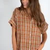 Natural Life NEW & TRENDING Allie Buttondown Top 2 Natural Life NEW & TRENDING Allie Buttondown Top