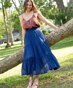 Natural Life NEW & TRENDING Embroidered Harley Top