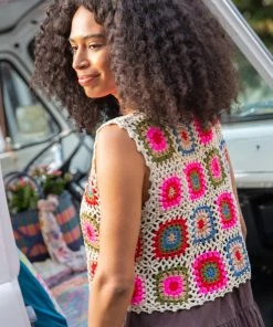 Natural Life Crochet Vest SUMMER SHOP