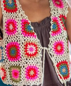 Natural Life Crochet Vest SUMMER SHOP